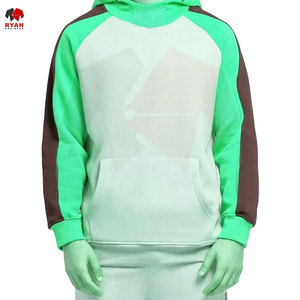 Sweat à capuche pour homme avec panneau de couleur, taille personnalisée, logo en tissu, OEM et ODM, fabricant de sweats à capuche, fournisseur - Product Image 6