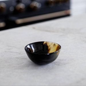 BUENA CALIDAD ARTESANAL CUENCO DE CUERNO DE ALTO PULIDO ARTESANAL Utensilios de cocina para servir sopa Fideos Elegante cuenco de cuerno - Product Image 5