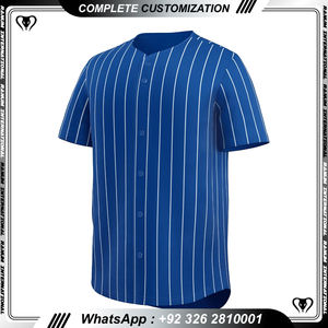 Camiseta de béisbol personalizada asequible, transpirable y de alta calidad - Product Image 4