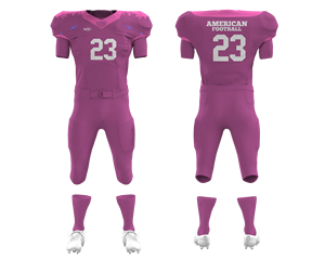 Youth Sublimated American <b>Football</b> Uniform Sets Breathable Printed Custom Design <b>Football</b> Jerseys - Product Image 1