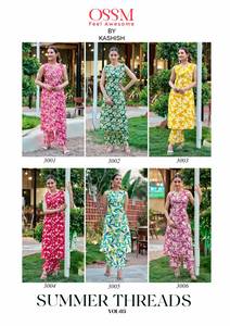 คอลเลกชันที่ดีที่สุดของขายส่งผ้าฝ้ายพิมพ์ลายชุดลำลองสำหรับอินเดียและปากีสถาน - Product Image 5