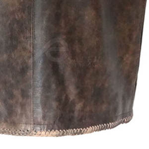 เสื้อกั๊กหนังวัวสำหรับผู้ชายทรงสลิมฟิตทำจากหนังปากีสถานทำตามสั่งตามสมัยนิยม - Product Image 4