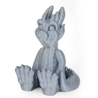 Filament d'impression 3D Numakers PLA+ Simply Silver 1kg 1.75mm de qualité supérieure, lisse, durable, impressions précises, 60°C, fabriqué en Inde, découpe