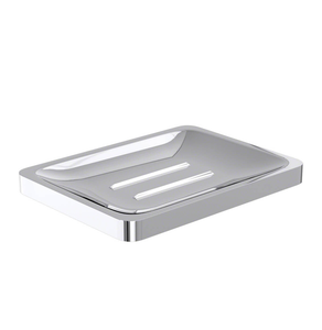 Jabonera de forma cuadrada ecológica montada en la pared de diseño moderno para uso en el baño en hoteles Popular para jaboneras - Product Image 1