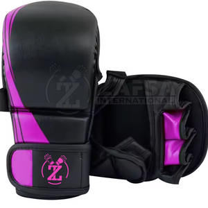 Gants de boxe hybrides en cuir personnalisables élégants nouveau style pour hommes en solde - Product Image 3