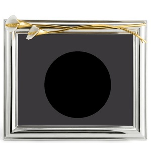 Cadre photo de luxe en aluminium style fleur dessus de table carré créatif personnalisé décoratif bonne qualité vente en gros d'usine - Product Image 6