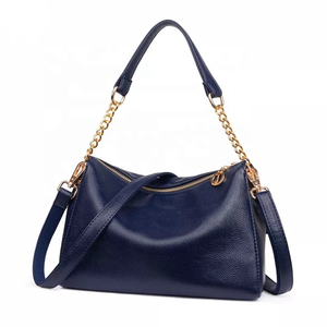 Sac à bandoulière en cuir véritable pour filles, sac à main décontracté à la mode OEM en gros, école de voyage élégante à usage quotidien - Product Image 2