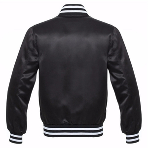 Vente en gros Prix Nouveau sur mesure Vente en gros Couleur unie Meilleure qualité Fitness Out Door Outer Wear Casual Varsity Jackets pour hommes - Product Image 2