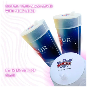 Couvre-gobelet en verre en silicone, fabricant de premier plan, Fresh Safecup, protection anti-drogue pour verre - Product Image 1