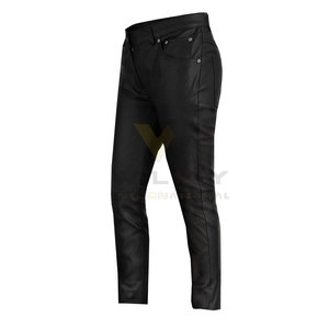 กางเกงหนังผู้ชายคุณภาพดี ดีไซน์ทันสมัย แฟชั่นผู้ชาย กางเกงหนังแกะนุ่ม - Product Image 5