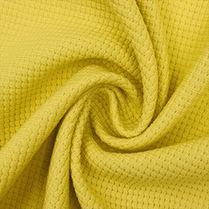 2024 Hot Selling Wholesale Waffle Rib Knitted 100% Cotton Sweater <b>Fabric</b> for Garment Clothes Knitted <b>Fabric</b> - Product Image 4