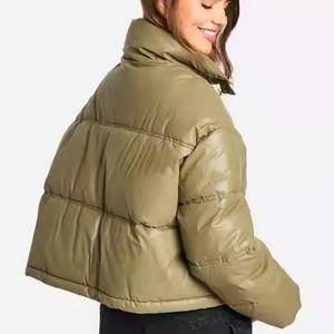 Chaqueta Acolchada Personalizada de Talla Grande, Ligera, Impermeable, Transpirable, Ecológica, de Algodón Teñido, con Bordado y Capucha Desmontable - Product Image 3