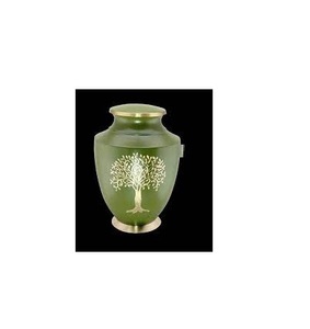 Personalized Design Handmade Metal Cremation Urns for Human Ashes Wholesale Manufacturer Custom Decorative Metal Urns - Product Image 1