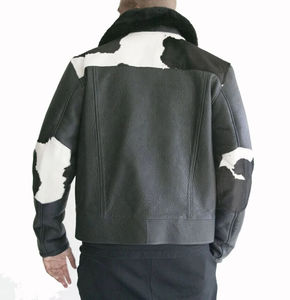 แจ็กเก็ตหนังสำหรับผู้ชายกันน้ำกันลมใส่ลำลองสีพื้นเสื้อผ้าแนวสตรีทแฟชั่นใหม่ใส่สบายฤดูหนาว - Product Image 2