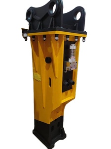 Interruptor hidráulico soosan SB 70 tipo caja con sistema de grasa automático adecuado para excavadoras con 16-21 toneladas para demoliciones - Product Image 2