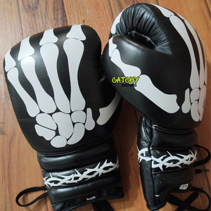ถุงมือชกมวยสไตล์เม็กซิกัน OEM หนังแท้ สำหรับการฝึกซ้อมและการต่อสู้ระดับมืออาชีพ - Product Image 2