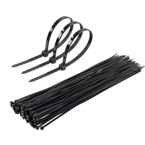Brida de cable Nylon 66 Bridas de cremallera Abrazadera Naturaleza o alambre negro Brida de cable Correa <span class=keywords><strong>Zap</strong></span> - Product Image 4