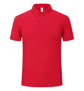 Polo de golf de secado rápido al por mayor, Polo de manga corta para hombre, Polo básico ajustado informal, Polo de golf de poliéster sólido - Product Image 1