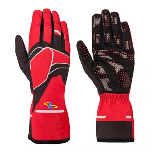Best Quality Lightweight Microfiber Leather Go Kart Driving Gloves Outdoor Custom Youth Adult Car Driving Racing Karting Gloves - Product Image 4