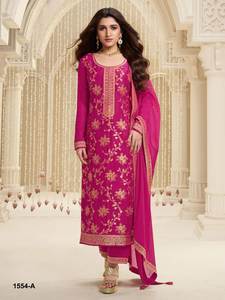 Colección de Salwar Kameez de Seda Banarasi India para Ocasiones Especiales, Diseño de Éxito 2026, Listo para Usar, en los Mejores Tonos y con Gran Brillo, Precio Bajo - Product Image 4