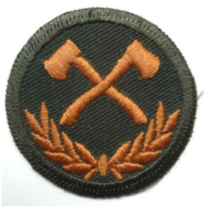 Insignia de la Berkshire Yeomanry para gorra británica, bordada con cuentas, para coser en tela - Product Image 4