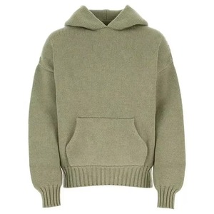 Sudadera con capucha de lana de algodón 100 Heavyeight de 400gsm de gran tamaño para hombre - Product Image 1