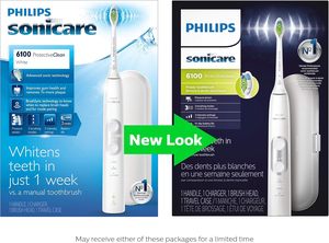 Brosse à dents rechargeable For for ProtectiveClean 6100 avec capteur de pression, 3 modes de nettoyage, autonomie de 14 jours, IPX6/IPX7 - Product Image 3