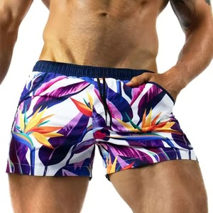 2025 <b>Men's</b> Casual Sportswear <b>Shorts</b> 100% Cotton Breathable Mesh Hip Hop Style Loose <b>Lounge</b> Fitness Pants - Product Image 3