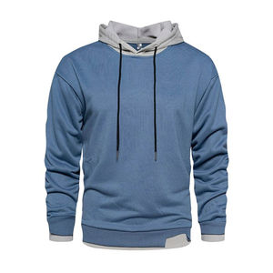 Sweat-shirts à capuche pour hommes personnalisés, surdimensionnés, streetwear, 100% coton, polaire, chauds pour l'hiver, tendance, sweat-shirts pour hommes - Product Image 6