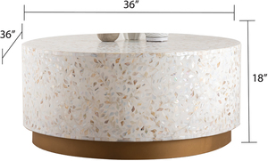 Bàn Cà Phê Mẹ Ngọc Trai Sang Trọng Bàn Cạnh Bàn Khảm Đầu Trống Để Trang Trí Phòng Ngủ Phòng Khách - Product Image 4