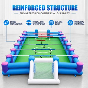 Terrain <span class=keywords><strong>de</strong></span> Foosball Gonflable Commercial pour Activités <span class=keywords><strong>de</strong></span> Team Building, Événements Scolaires et Location <span class=keywords><strong>de</strong></span> Fêtes - Product Image 3