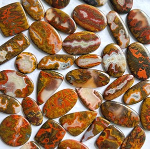 Agate à couture naturelle Cabochon de pierres précieuses Agate design lâche disponible Taille de forme mixte OEM disponible Achetez-le maintenant - Product Image 2