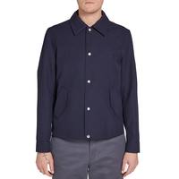 Veste à capuche tendance pour homme Coach – Style décontracté, streetwear, vêtement d'extérieur, mode quotidienne, toile légère, revêtement écologique sur le devant