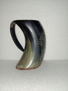 Vasos de cuerno para beber Vikingo, regalo de Navidad, para cerveza, vino - Product Image 6