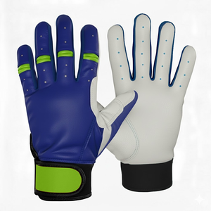 Guantes de Bateo de Béisbol Personalizables, Guantes de Cuero Transpirables, Equipo de Bateo Personalizado para Jóvenes y Adultos - Product Image 4