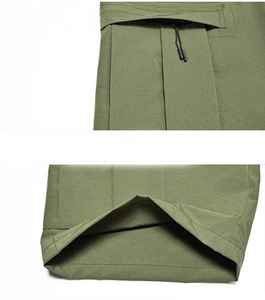 Man Cargo Shorts Casual Workout Men's Shorts Multi-pocket <b>Calf</b>-length Short Pants - Product Image 3