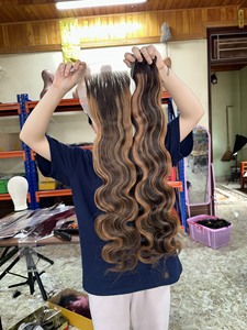 2024 vente en gros tendance de haute qualité noir vague de corps Bundle vietnamien cheveux humains pour les femmes noires vendeurs - Product Image 5