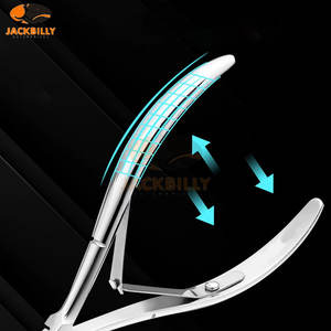 Recortador de cutículas de acero duro profesional Cortador de cutículas de mandíbula completa extremadamente afilado Herramienta de cuidado de uñas para uso de manicura en los dedos - Product Image 4