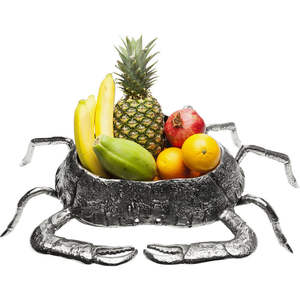 Tazón de servicio de frutas en forma de cangrejo de aluminio, mesa de comedor para restaurante y hoteles, centro de mesa, tazón para ensalada y fideos - Product Image 1