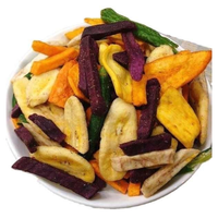 Chips de fruits et légumes séchés en vrac, croustillants et naturels, snacks lyophilisés mixtes - Snacks VF en gros du Vietnam - M. Alex Truong