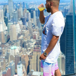 Shorts de sport en maille pour hommes en gros, logo personnalisé, service OEM vintage, séchage rapide, respirants, écologiques - Product Image 4