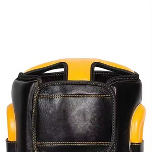 อุปกรณ์ป้องกันศีรษะสำหรับชกมวยแบบ OEM รุ่นปรับแต่งได้ ปี 2025 ผลิตจากวัสดุ PU/PVC/หนัง คุณภาพสูง สำหรับการฝึกซ้อม - Product Image 2