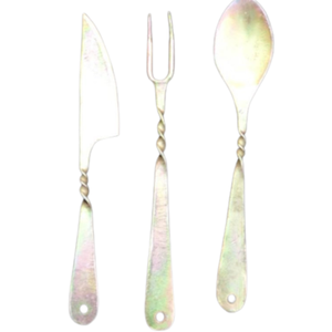 Nuevo Juego de Cubiertos Medievales con Cuchara y Tenedor, Alta Calidad de Venta, para el Hogar, Nuevo Juego de Cubiertos de Metal para Uso en la Cocina - Product Image 1