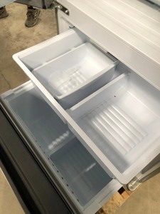 Réfrigérateur-congélateur électrique sans givre 30 pouces 2 portes en acier inoxydable, neuf, en déstockage pour cuisine domestique - Product Image 4