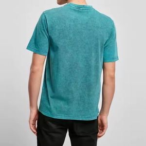 2025 hommes vêtements surdimensionné t-shirt poids lourd coton blanc lavé T-shirt personnalisé graphique Vintage t-shirt tendance - Product Image 6