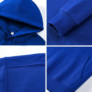 Pull à capuche surdimensionné de haute qualité Logo personnalisé 100% coton brodé Technique grande taille hiver vente en gros Streetwear - Product Image 5