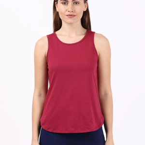 Débardeurs respirants de haute qualité pour femmes, débardeurs de base à col en V, couleur unie, décontractés, sans manches pour l'été, au prix de gros - Product Image 5