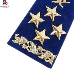 OEM Professional Shoulder Patches Designed With Precision <b>Embroidery</b> Durable <b>Material</b> And Custom Logo Options For Garments - Product Image 6
