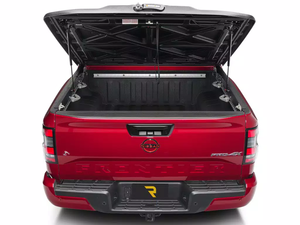 Hinged and One-Piece Canvas Sports Truck Bed Covers with Electric <b>Roll</b>-Up Locking Tailgate Customized Fit For Sale - Product Image 5