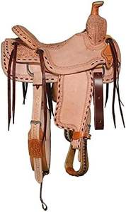 Selle Western Wade de Meilleure Qualité |   Cuir d'Argentine |   Design sculpté à la main de qualité supérieure |   Équipement de Confort Professionnel pour l'Équitation 2026 - Product Image 4